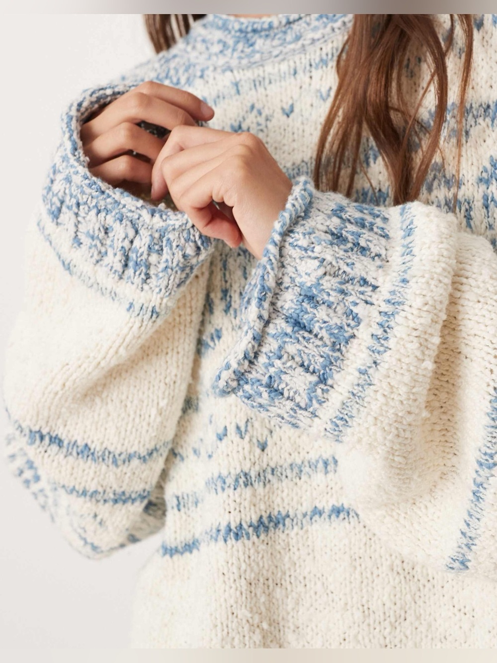 𝓯𝓹 Free People ~ Dani Pattern Sweater - Picture 6 of 10